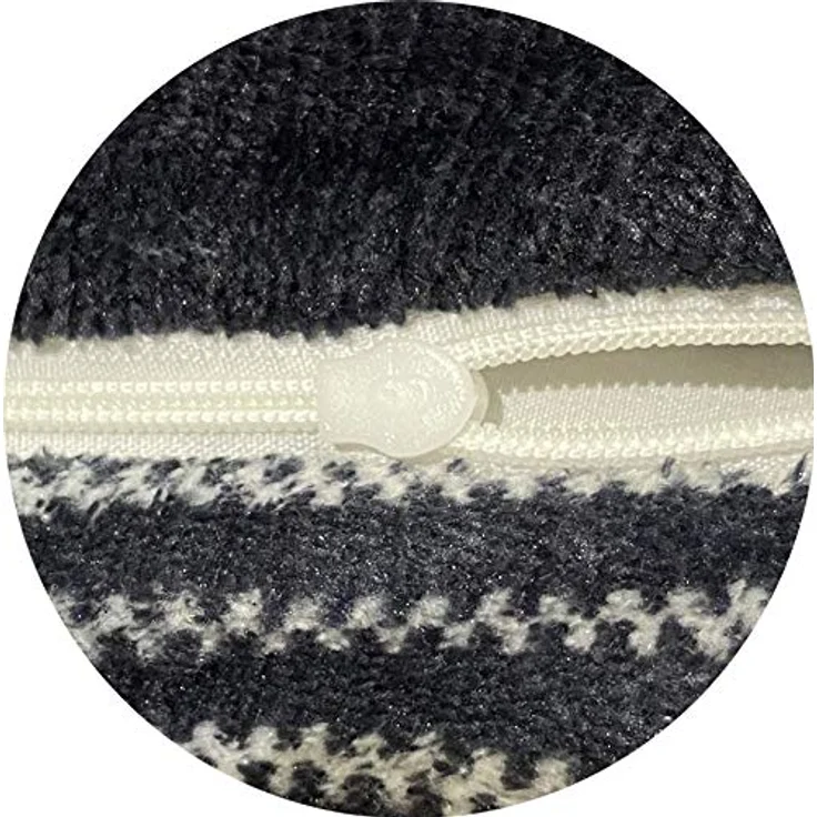 Leonado Vicenti Bettwäsche Winter Teddy Plüsch, Fleece, 2 teilig, Flauschig warmes Cashmere Touch, kariert – Bild 4