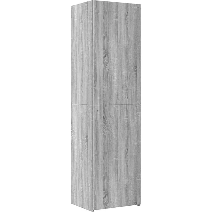 vidaXL Highboard Grau Sonoma 50x42,5x185 cm Holzwerkstoff 3281418