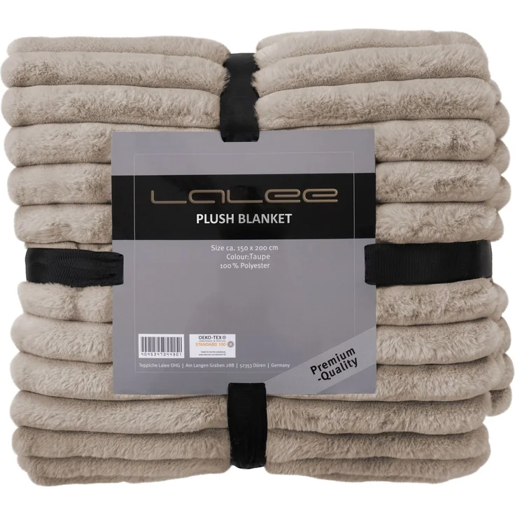 Wohndecke in Cordoptik PLUSH BLANKET – Bild 1