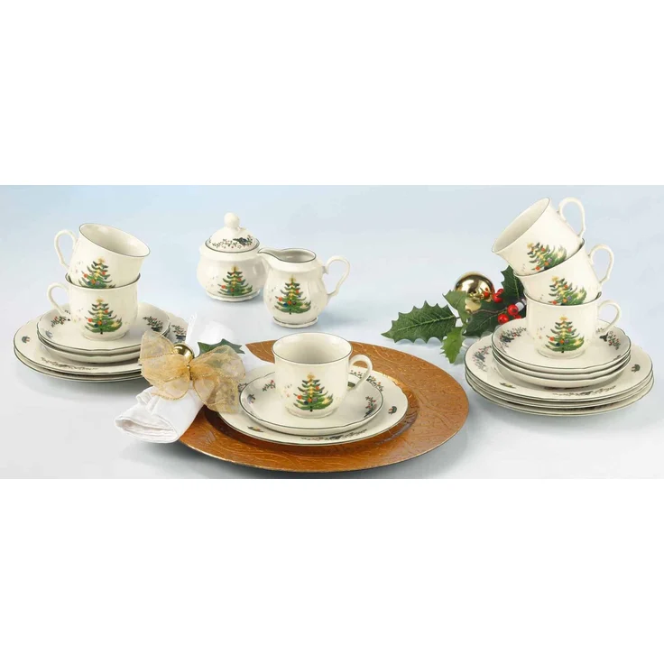 Seltmann Weiden Marieluise Weihnachten Kaffeegedeck 3-teilig – Bild 5