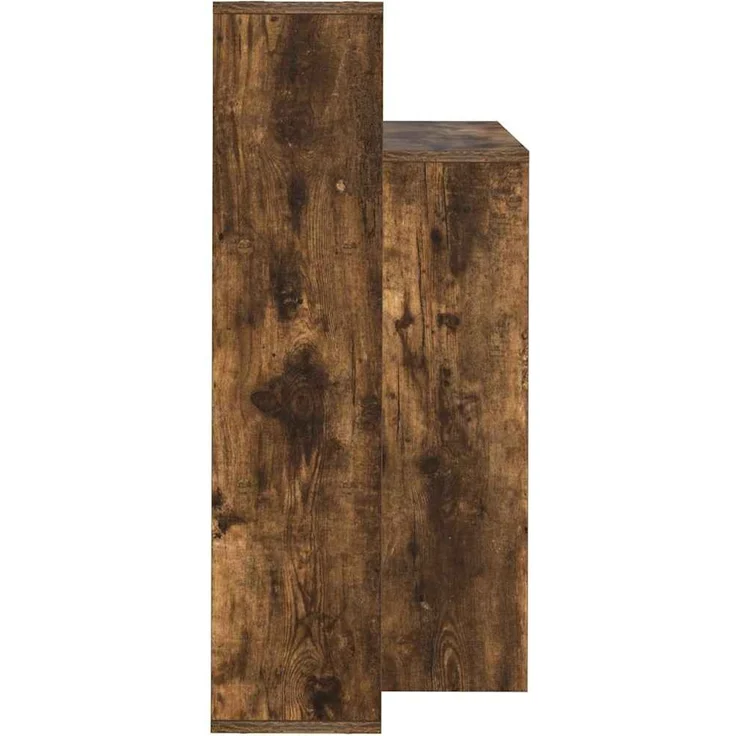 vidaXL Schreibtisch Geräucherte Eiche 100 x 40 x 90 cm Holzwerkstoff 869318 – Bild 5