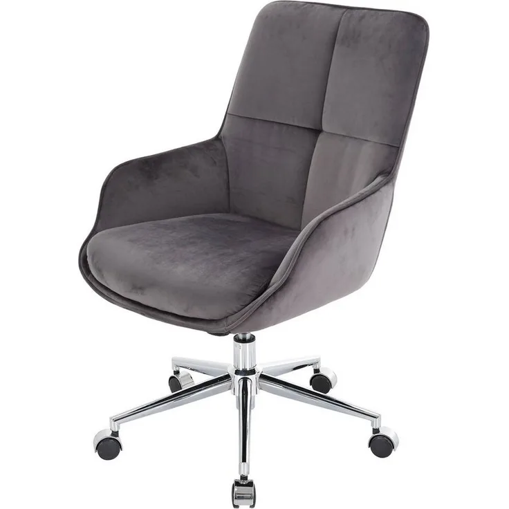 MCW Bürostuhl B?rostuhl MCW-J64 (1 St), Mit Armlehnen, stufelos höhenverstellbar, Um 360° drehbar