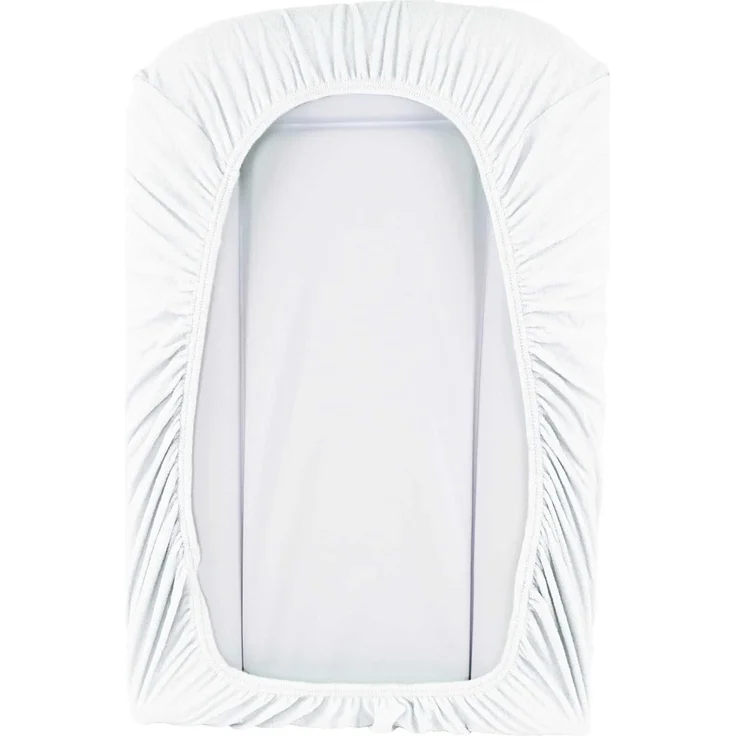 Domiva Set mit 2 Wickelauflagenbezügen – 50x75 cm – Polycotton-Schwamm – Weiß/Terrakotta – Bild 4