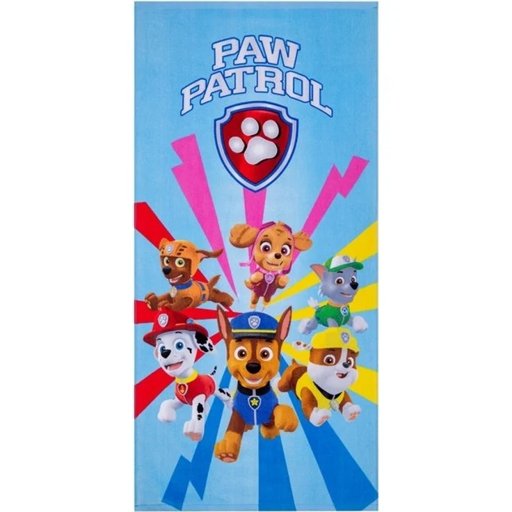 PAW PATROL Strandtuch PAW PATROL Kinder Badehandtuch Strandtuch 70x140 cm, 100% Baumwolle – Bild 4