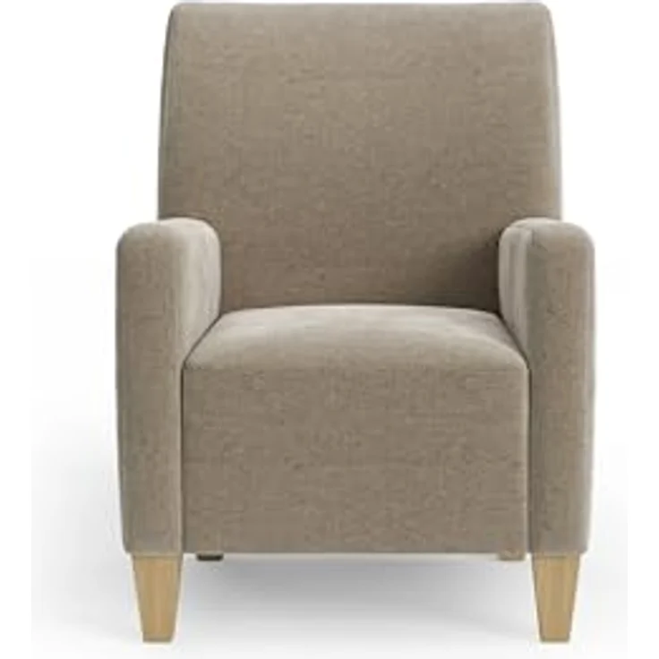 Cavadore Sessel Vida / Polstersessel im trendigen Design / 74 x 93 x 81 / Mikrofaser, Perlbeige – Bild 7