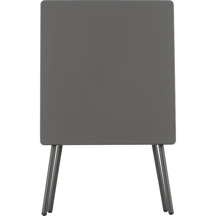 BALCONY Tisch 70x70, Metallgestell, Farbe: Titane, klappbar – Bild 7