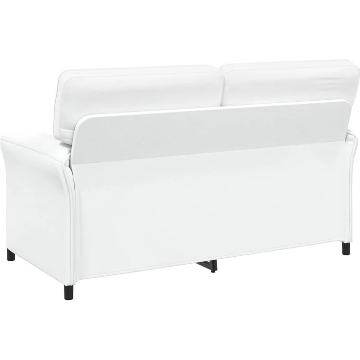 vidaXL Sofa Set 2 stk. Weiß Stoff 3424868 – Bild 6