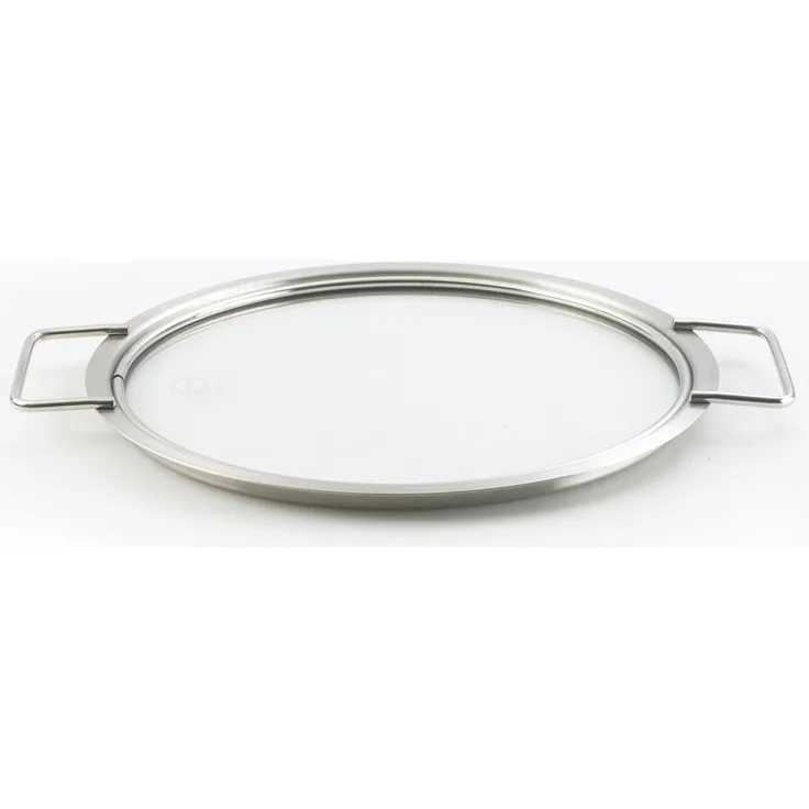 Eva Solo Deckel, Topfdeckel, Töpfe, Topf, Kochen, Küche, Kochzubehör, Edelstahl/Glas, Ø 24 cm, 201024