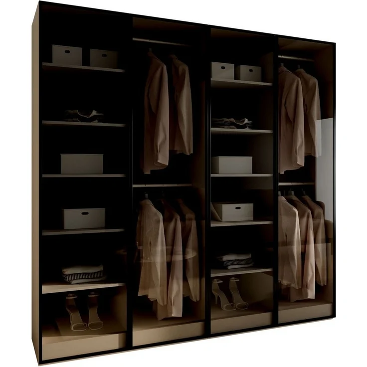 Lookway Kleiderschrank SANDBOX KASCHMIR 200 202x49x200 cm – Bild 5