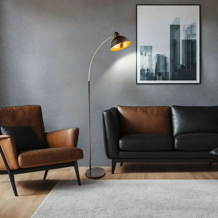 RGB LED Stehleuchte, Spot beweglich, App-/Sprachsteuerung, Höhe 155 cm – Bild 4