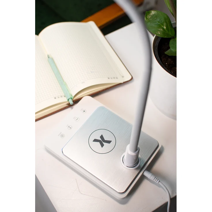 Maxcom ML3100 Porto Moderne LED-Stehlampe Tischlampe mit 48 LEDs und 3 Helligkeitsmodi Weiß – Bild 5