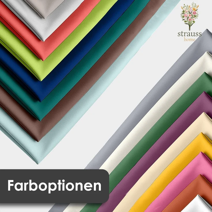 Strauss Home Spannbettlaken Premium Topper Spannbettlaken 150GSM für Matratzen-Topper 10cm Höhe, Gummizug: Rundumgummi, für Topper mit einer Höhe von 10cm, OEKO-TEX zertifiziert – Bild 5