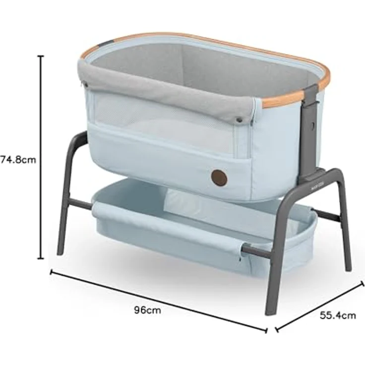 Maxi-Cosi Babybett/Beistellbett Iora, Essential Grey – Bild 12