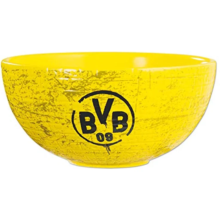BVB MERCHANDISING Müslischale BVB Müslischale Gelbe Wand, Keramik – Bild 3