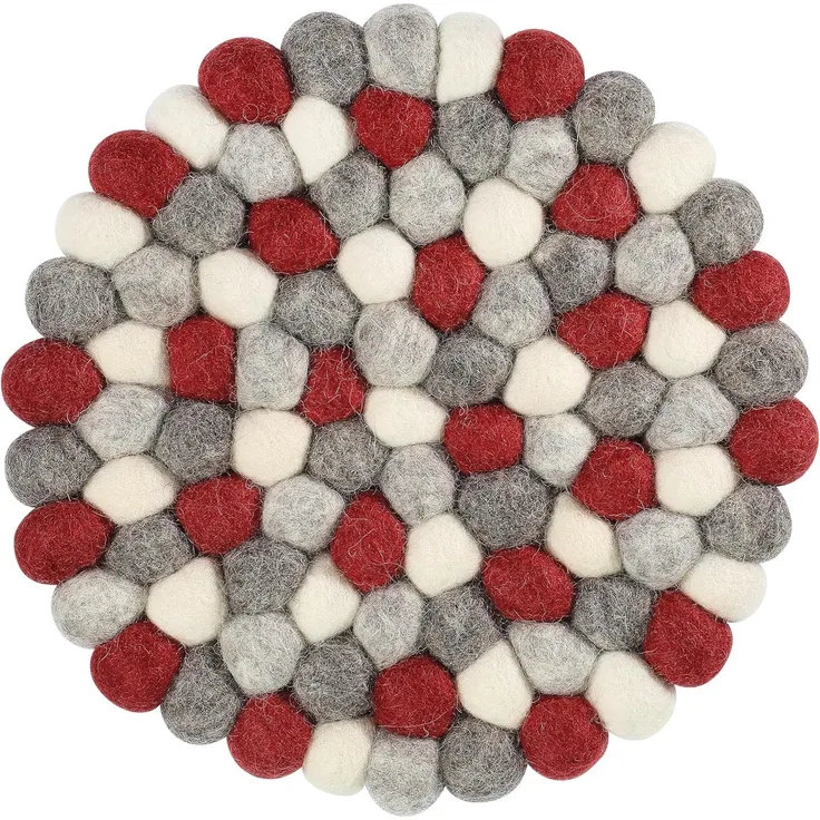 Untersetzer Topfuntersetzer Schafwolle Filz Ø21cm Cilio LANA ARDESIA 470741