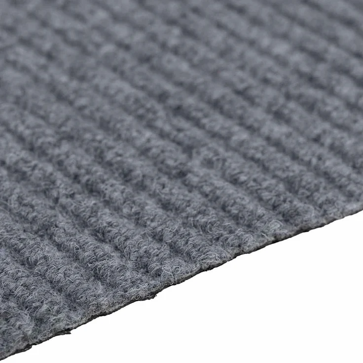 vidaXL Teppichläufer Hellgrau 100 x 250 cm Stoff 42011436 – Bild 5