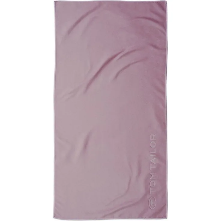 TOM TAILOR HOME Sporthandtuch Fitnesstuch COLOR BATH, Microfaser (1-St), Logo Prägung, Mikrofaser, weich, schnell trocknend