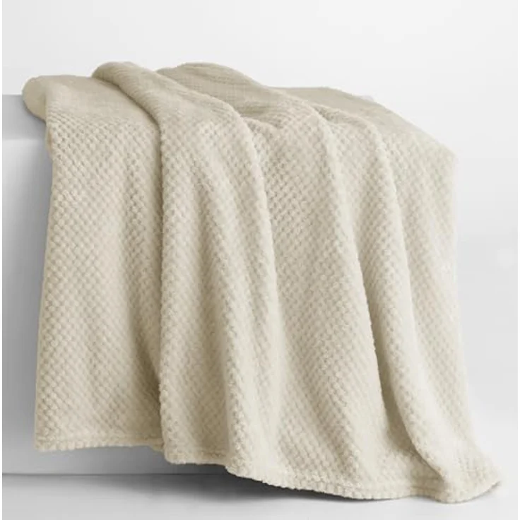 Wohndecke Decke Microfaser Wohndecke Tagesdecke Fleece, DecoKing, weich sanft kuschelig skandinavischer Stil – Bild 3