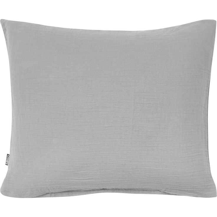 Bettwäsche-Set SUMNER Musselin 220x240 cm Hellgrau – Bild 5