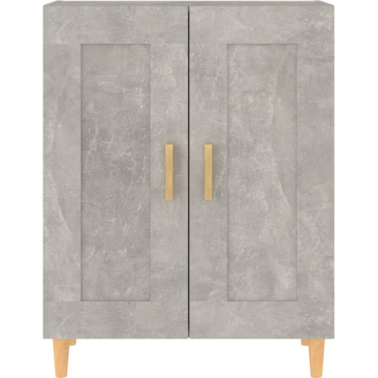 Sideboard, Kommode Betongrau 69,5x34x90 cm Holzwerkstoff – Bild 6