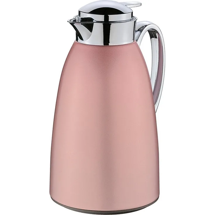 Isolierkanne Kaffeekanne Thermoskanne Teekanne cilio VENEZIA 1 L Farbauswahl rosegold