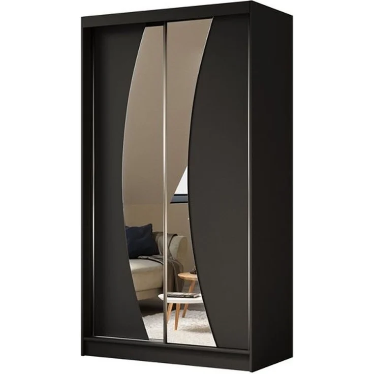 Beautysofa Schiebetürenschrank VOX II mit Schubladen, mit Spiegeln, Breite: 240 cm – Bild 4