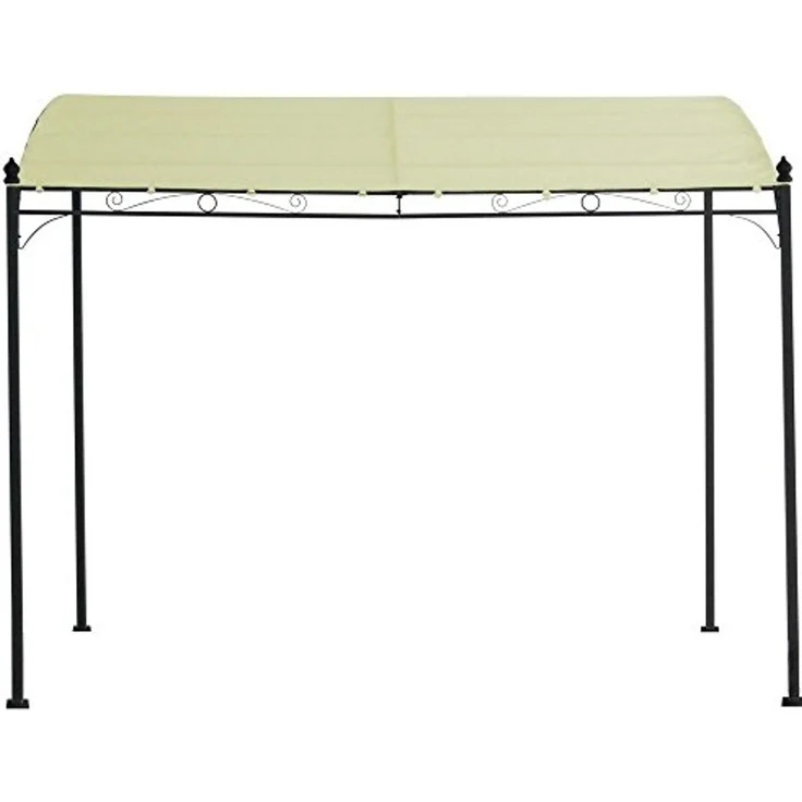 Frg Anbau-Pavillon 'MANTOVA', Stahl/Polyester Ecru, 3 x 2,5 m – Bild 2