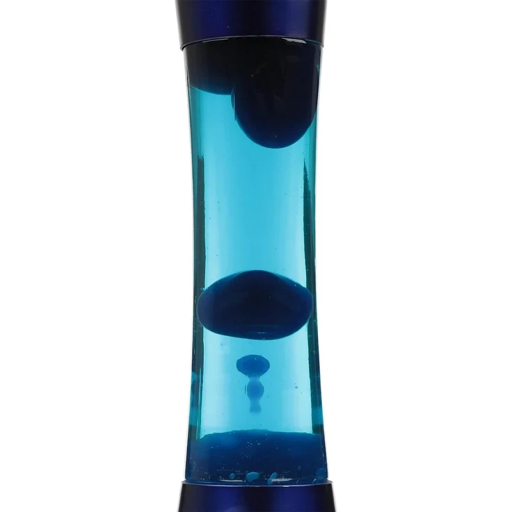 Licht-Erlebnisse Lavalampe RINGO, Warmweiß, Retro Lampe Blau Pink inkl. G9 Leuchtmittel Tischleuchte – Bild 7