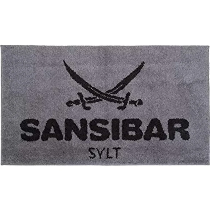 Badematte SANSIBAR BL 60x100 cm silber Badteppich Badvorleger Duschvorleger Duschmatte Badeteppich – Bild 2