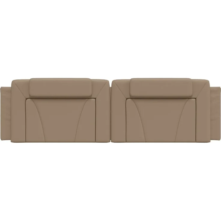 vidaXL Kopfteil-Kissen "Viana" Cappuccino-Braun 180 cm Kunstleder – Bild 5