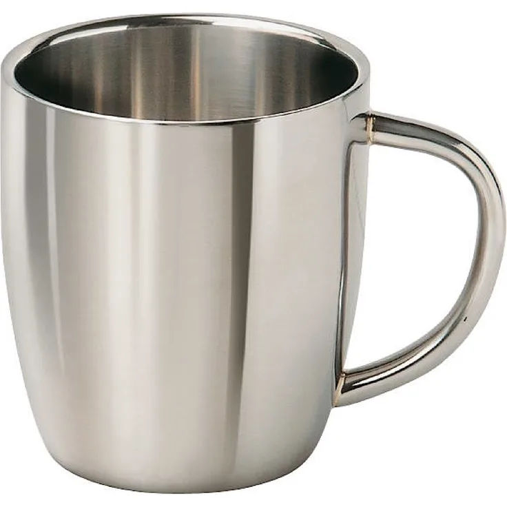 Cappuccino-Tasse „Luigi“ 0,3l Edelstahl doppelwandig thermoisoliert