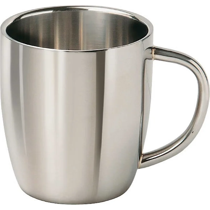 Cappuccino-Tasse „Luigi“ 0,3l Edelstahl doppelwandig thermoisoliert