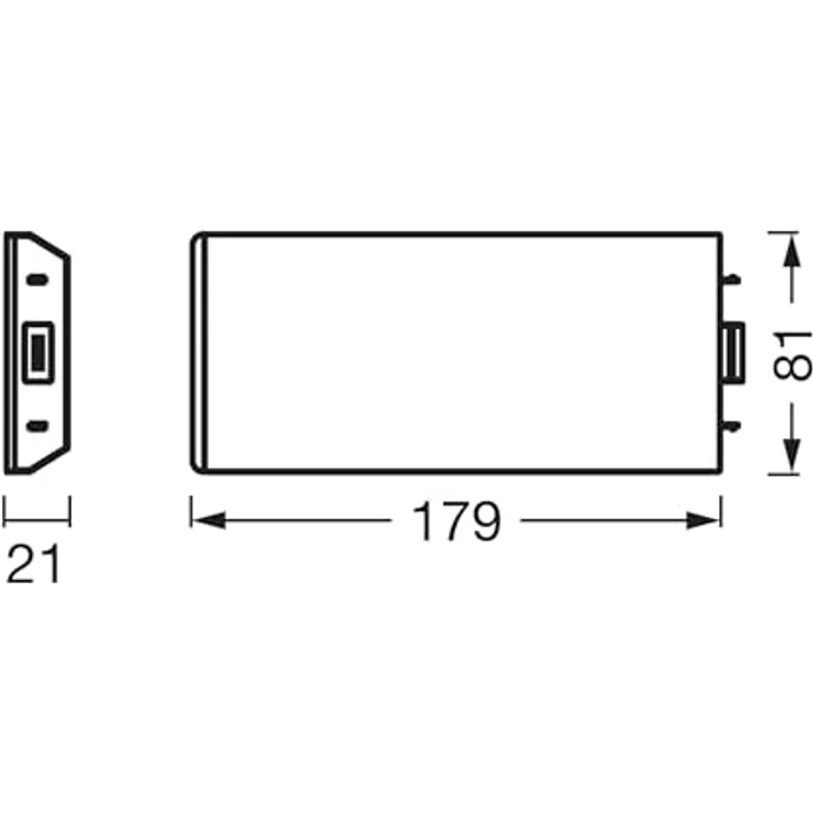 LEDVANCE Unterbauleuchte Flood 830 DIM Schwarz Verlängerung – Bild 11