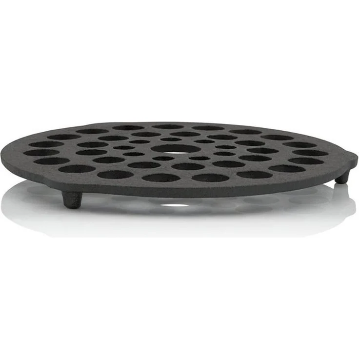 BBQ-Toro Grillrost Dutch Oven Einsatz aus Gusseisen, Ø 20, Dreibein Pfannenknecht – Bild 4