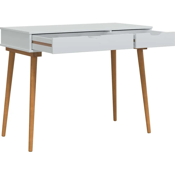 vidaXL Schminktisch-Set FAUSKE 5 Stk. Weiß 100 x 50 x 143 cm 3438598 – Bild 6