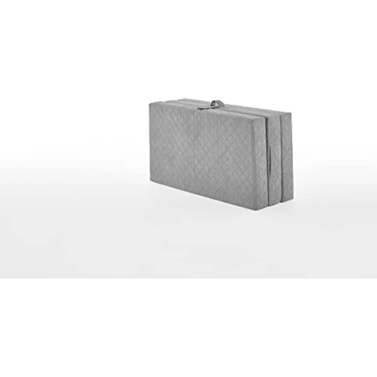 ATLANTIC home collection Falthocker Lenny, 115/195/15 cm, Grau – Bild 8