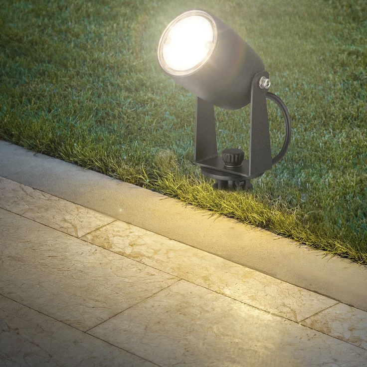 Briloner LED Außen-Bodenstrahler Connect to Shine 3er Starterset 6W warmweiß – Bild 6