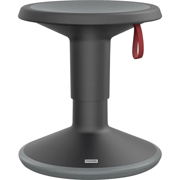 Interstuhl UPis1-Junior Hocker, Kunststoff, schwarz, 35