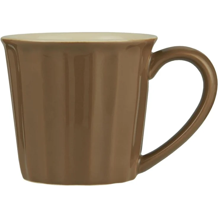 Tasse Kaffeetasse Becher Kaffeebecher 270ml Mynte Keramik Ib Laursen 2041 hazelnut braun 20 – Bild 1