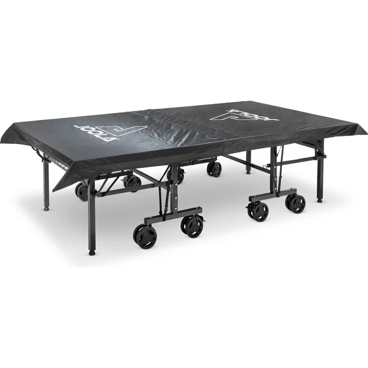 JOOLA Tischtennistisch Abdeckung mit Aufbewahrungstasche, wetterfest, Polyester schwarz, 274 x 137 x 0,3 cm – Bild 4