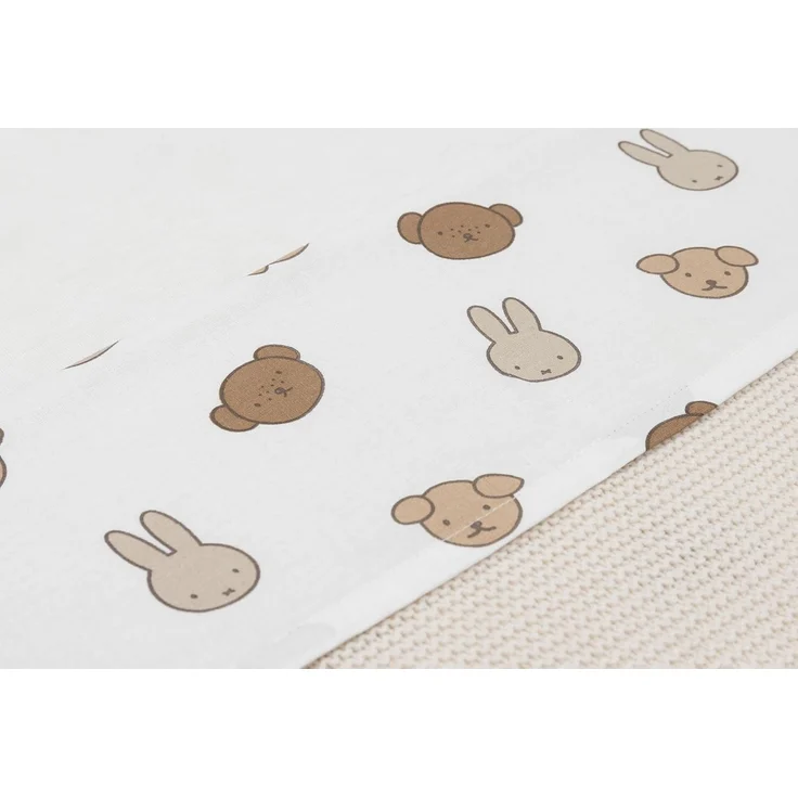 Jollein Laken Babybett - 120x150 cm - Miffy and Fr – Bild 3