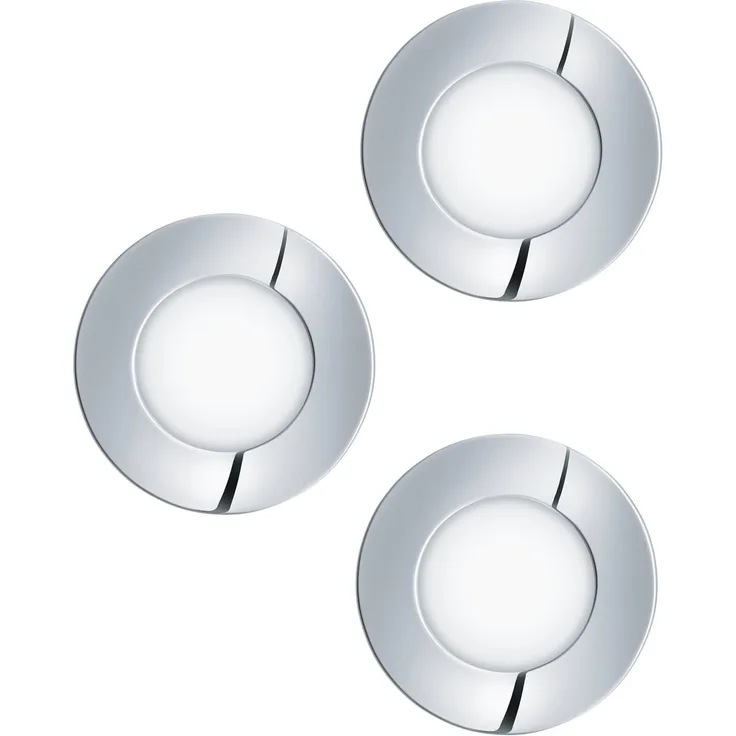 Eglo 98635 Einbauleuchte FUEVA 1 chrom rund Ø:8,5cm 3000K
