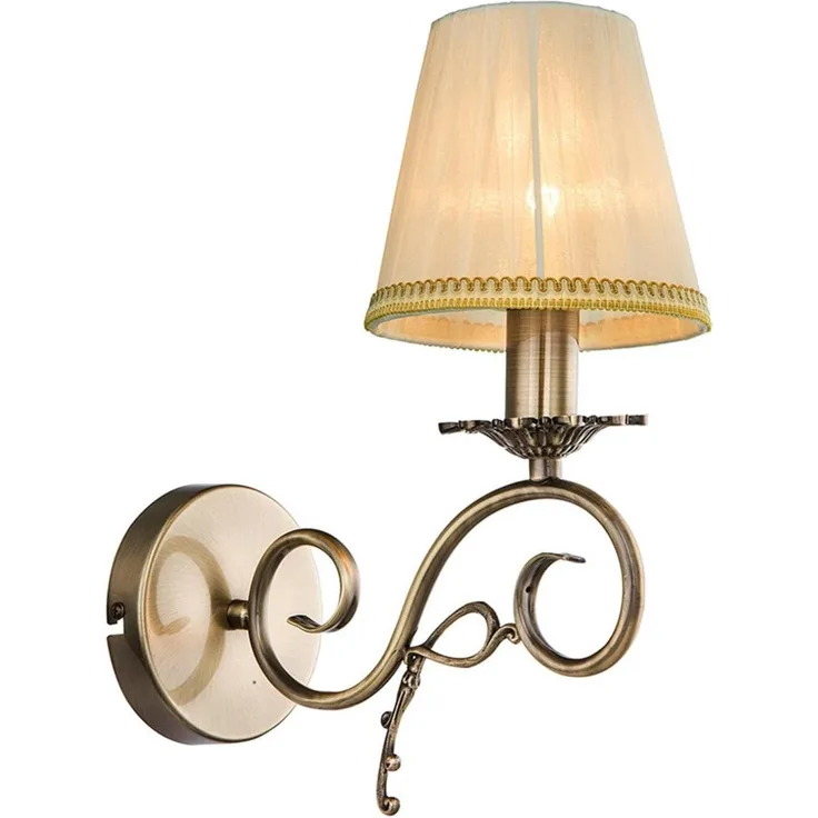 Lindby Wandleuchte Finnick, Bronze IP20, 1 x 40 W