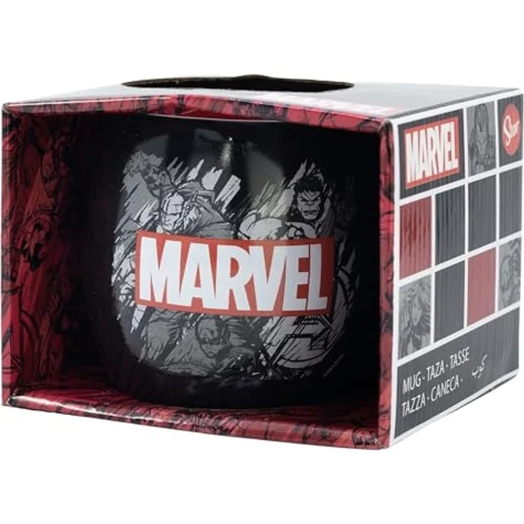 Marvel "Globe" Tasse 380 ml aus Keramik 13oz – Bild 3