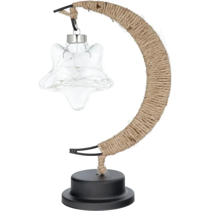 Tischlampe Nachttisch Monddesign Hängeleuchte Twirl Art Deco für Eid-Feiertage 36 V Stern – Bild 1