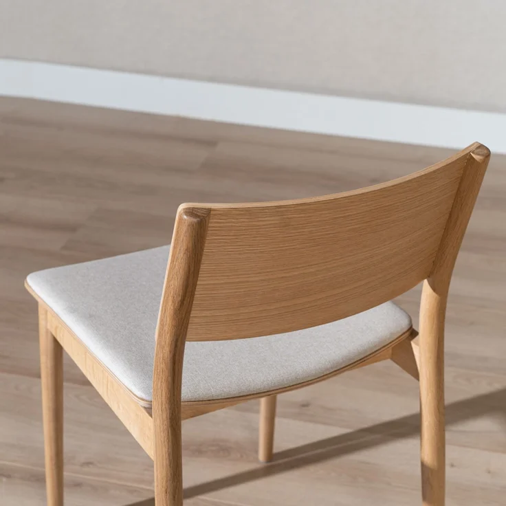 Bronx71 Esszimmerstuhl Elio Eiche Natur / off white – Bild 4