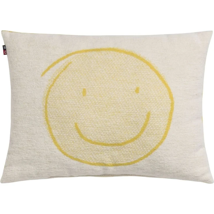 DAVID FUSSENEGGER Dekokissen gefüllt Juwel 'Happy Faces' 30 x 40 cm – Bild 1