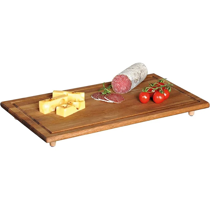 Kesper Herdabdeckplatte aus Akazie 50x28x4 cm Schneide- und Servierplatte 28591 – Bild 1