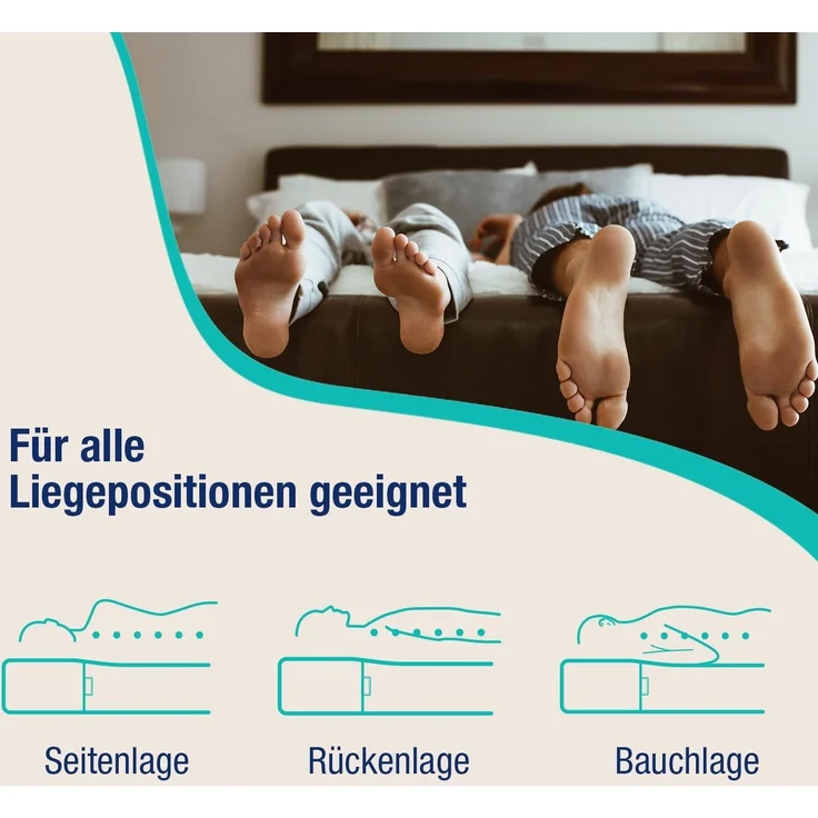 Taschenfederkernmatratze 5 Sterne TFK – GOLD Luxus-Taschenfederkernmatratze Hotelkomfort, Beco, 29 cm hoch, Wendematratze, gleichfeste Seiten, Premiumhöhe, auch in 140x200 – Bild 4