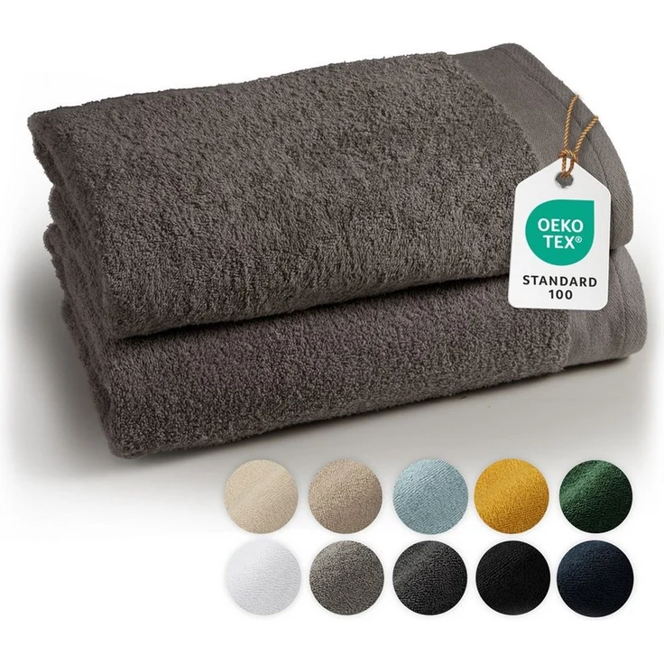Blumtal Handtuch Premium 2-TLG. Saunatuch Set 80x200cm – Bild 1